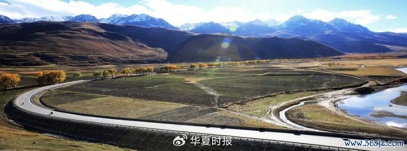 成都路桥杰作工程,国谈317线俄尔雅塘至岗托(川藏界)段改建公路。图源:成都路桥官网